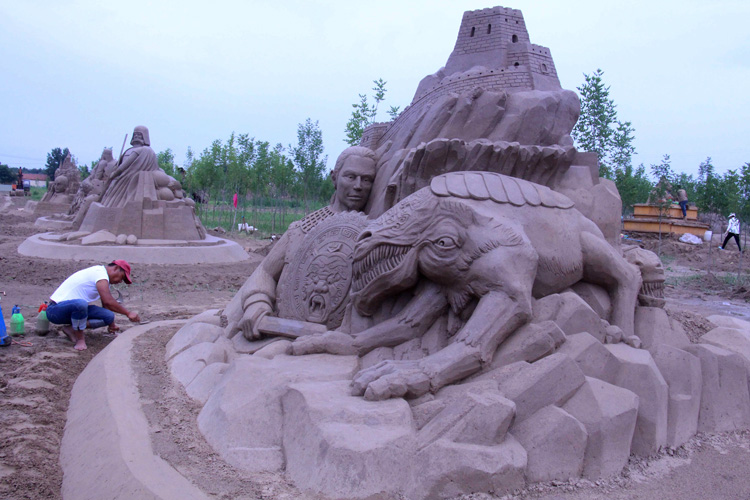 濱州雕塑，打造黃河三角洲最大的沙雕主題公園（組圖）