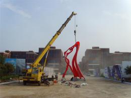 hj1739 不銹鋼雕塑-舞_青島國際服裝城不銹鋼雕塑、石雕、玻璃鋼雕塑_濱州宏景雕塑有限公司