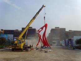 hj1746 不銹鋼雕塑-舞_青島國際服裝城不銹鋼雕塑、石雕、玻璃鋼雕塑_濱州宏景雕塑有限公司